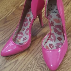 Hot Pink Juicy Couture pumps